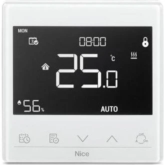 Nice Warm-Control hvid WiFi-gulvvarmetermostat