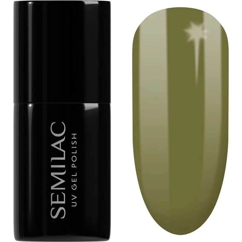 Semilac UV Hybrid WellBeing Gel Neglelak 659 Matcha Latte 7ml