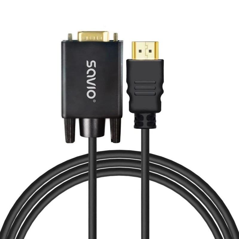 Adapter HDMI til VGA CL-197, 1,8m