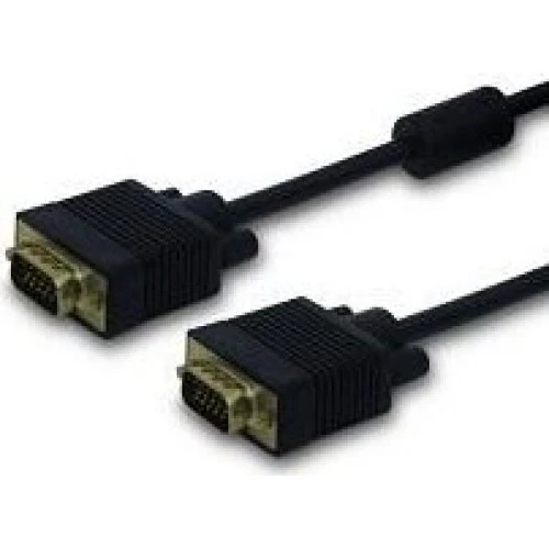 Savio CL-202 VGA-kabel, 1,8 m, sort