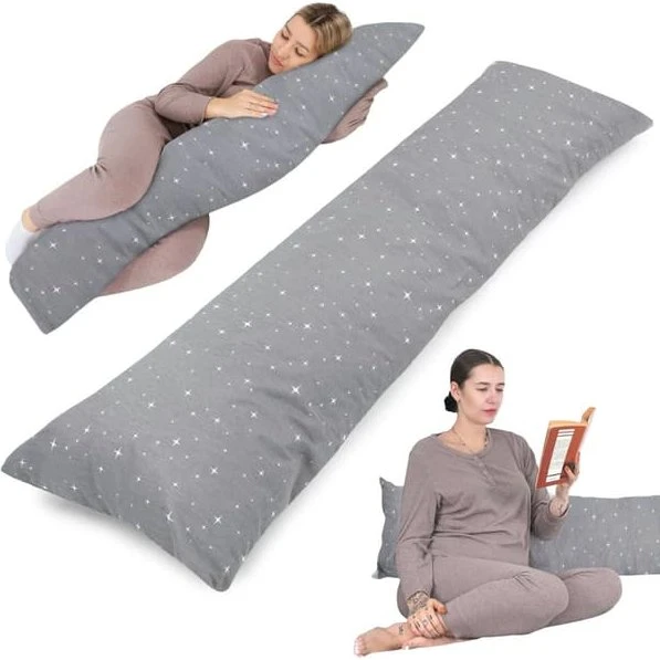 Sidesovepude Graviditetspude & Ammepude XXL 40x145 cm