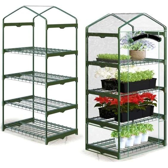 Plonos Havedrivhus 160 x 70 x 50 cm - Transparent PVC