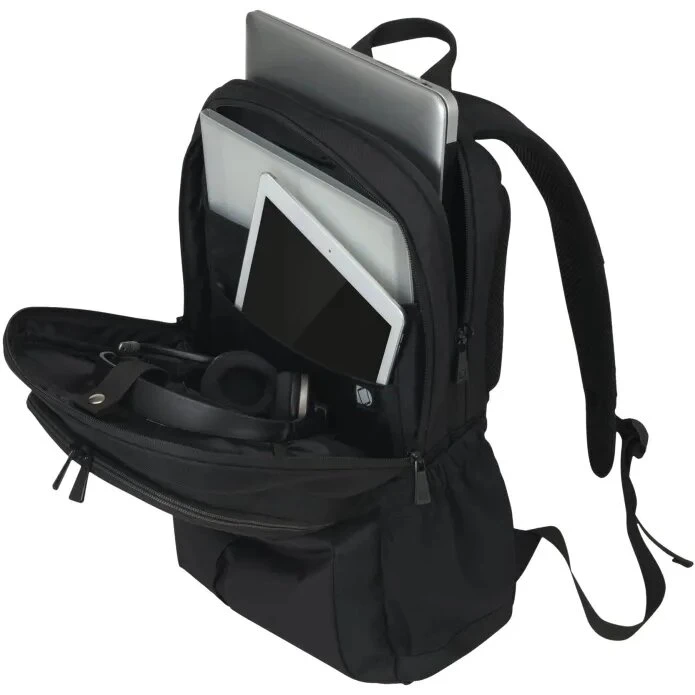 Dicota SCALE 15,6" rygsæk, 19,5L – sort (genanv. PET)