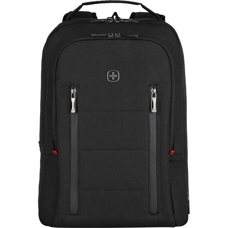 WENGER City Traveler 16" ekspanderbar laptoprygsæk, sort
