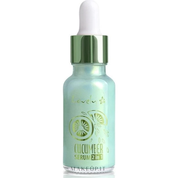 Lovely Agurk 2 i 1 Lysende Serum 20 ml