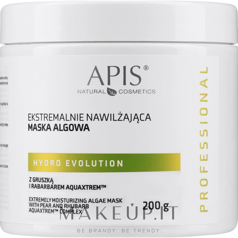 Apis Hydro Evolution Fugtgivende Algemaske med Pære & Rabarber 250g