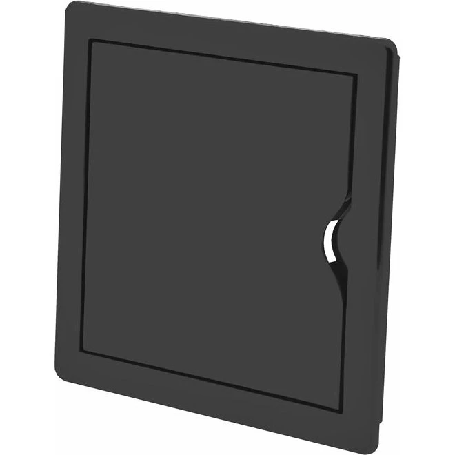 Inspektionslem 150x150mm i koksgrå ASA-plast