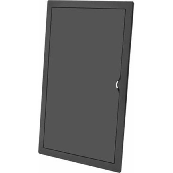 Inspektionslem 250x400mm i koksgrå ASA-plast