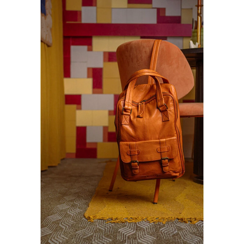 Muud Georgina rygsæk – Whisky læder
