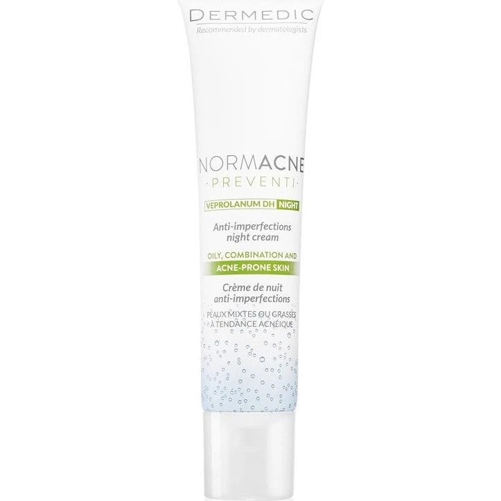 Dermedic Normacne Preventi Natcreme mod acne hudfejl, 40 ml