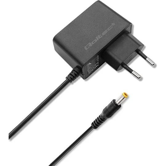 Qoltec Strømforsyningsadapter 9V, 9W, AC 220-240V