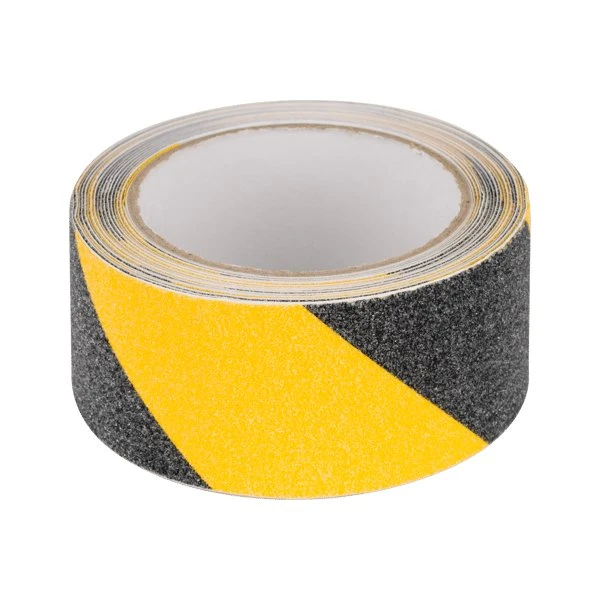 Rebel Skridsikker tape, sort/gul, 5m x 50mm