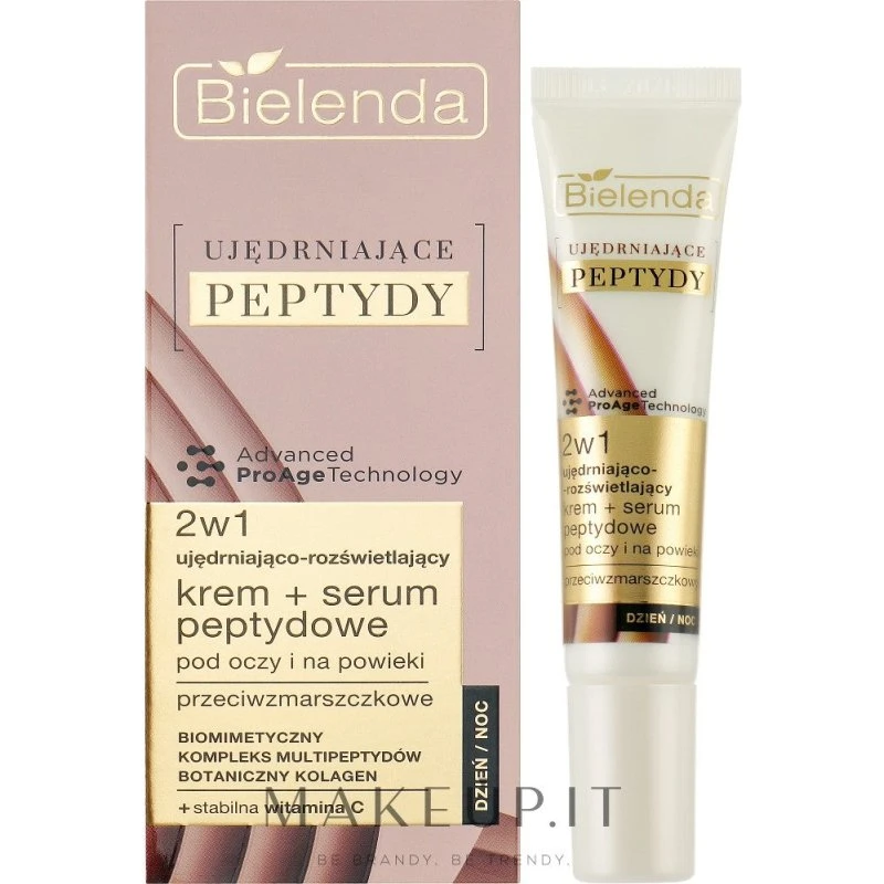 Bielenda Firming Peptides Serum i Creme til Øjenkonturen 15 ml