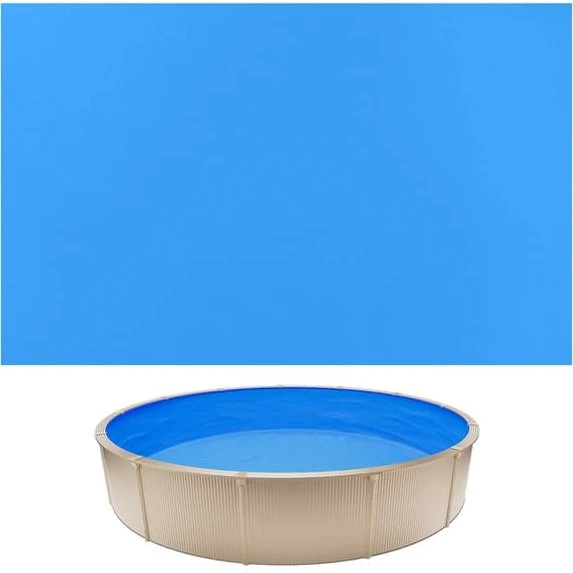 UniBead Poolliner - Rund - Ø 350,5 cm - 120 cm - Blå