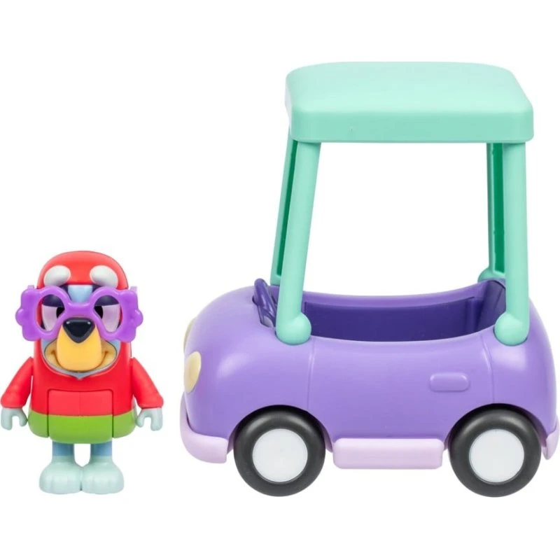 Bluey Granny Legetøjsbil med Janet Figur - 3+ år
