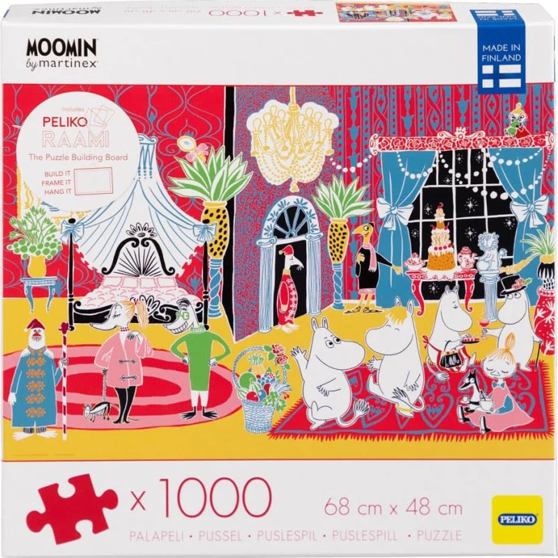 Peliko Moomin Puslespil 1000 brikker - Hotel Riviera