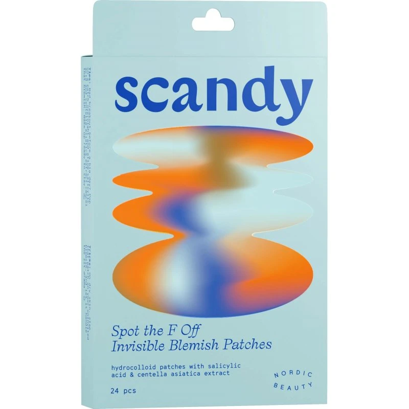 Scandy Spot the F Off Invisible Blemish Patches, 24 stk.