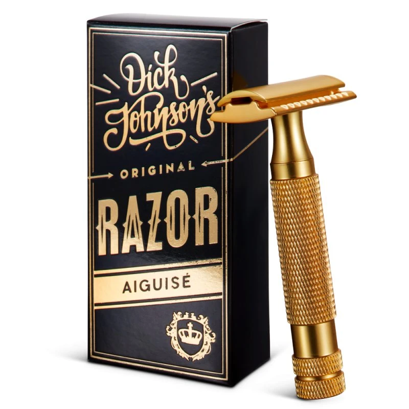 Dick Johnson Excuse My French Razor Gold Aiguisé