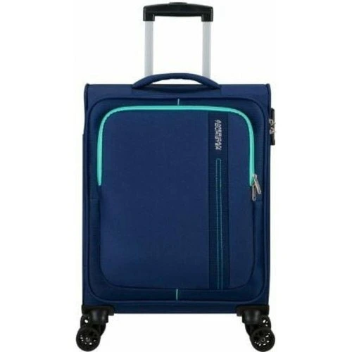American Tourister håndbagage 55 x 40 x 20 cm - blå