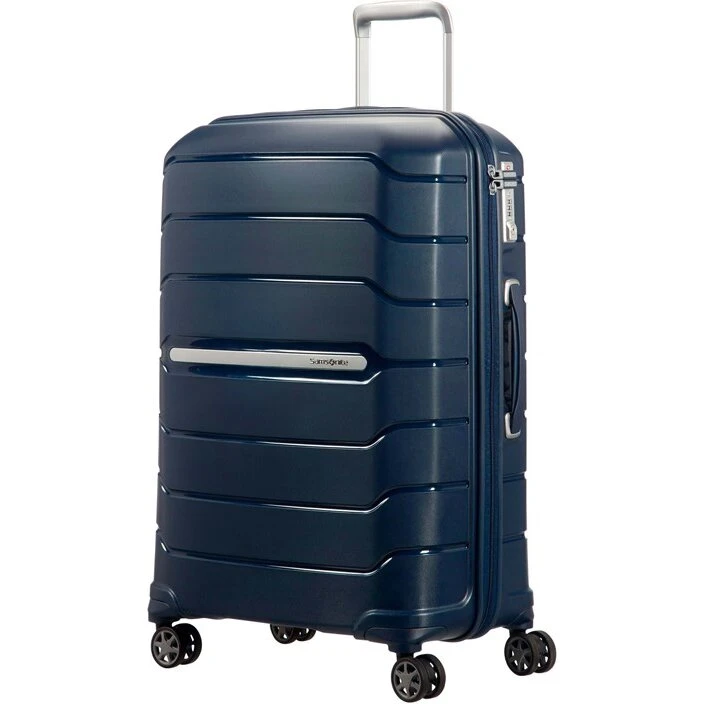 Samsonite Flux 4-hjuls kuffert L 75 cm – Navy Blue