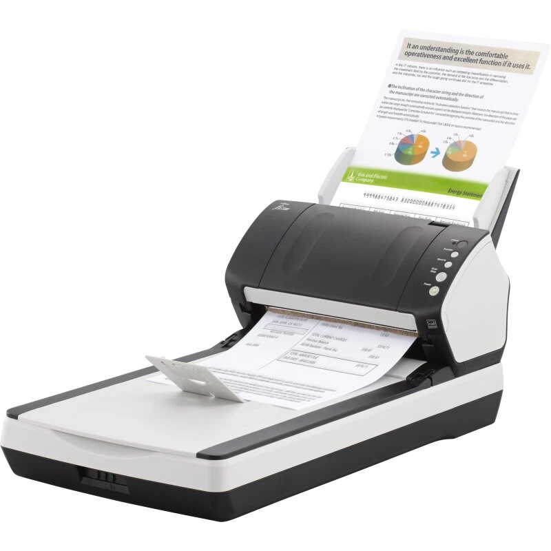 Fujitsu fi-7240 A4 dokumentscanner (Flatbed & ADF, 600x600 DPI)
