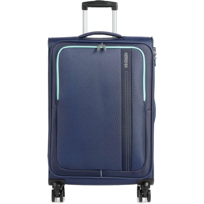 American Tourister Sea Seeker Spinner 80 cm 92,5 L - Combat Navy