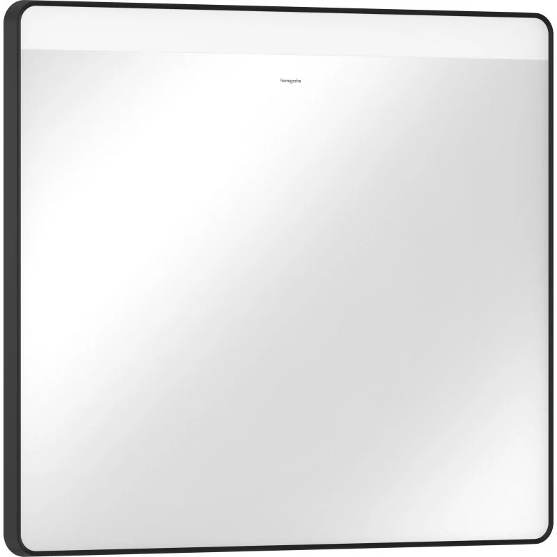 Hansgrohe Xarita Lite Q spejl med lys, 80x70 cm, sort