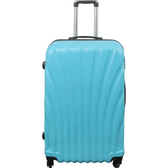 Eksklusiv Stor hardcase kuffert 104L - Musling lyseblå (Large)