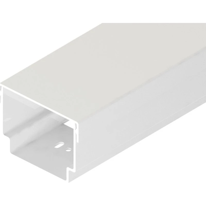 Qventi vægkanal aluminium 2 meter, hvid