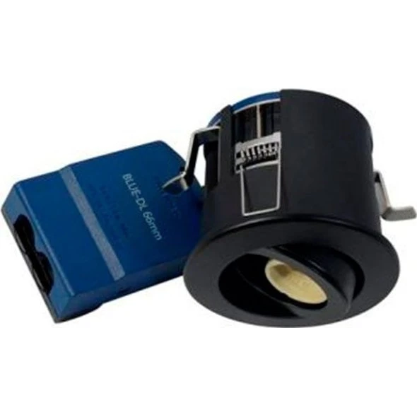 BLUE-DL 66 G2 Downlight GU10 mat sort ø87mm