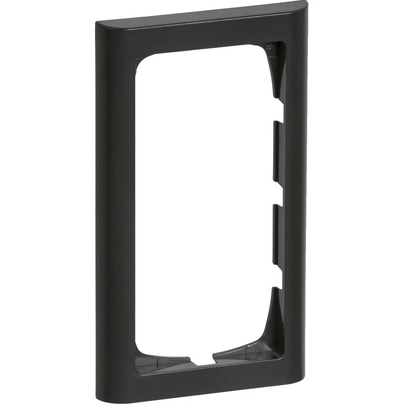 LK Fuga Softline 63 lodret ramme med 2 moduler, koksgrå (10 stk)
