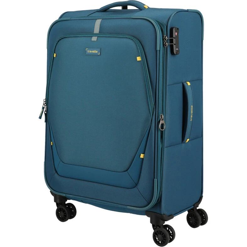 travelite Umbria M+ 4W Trolley M Petrol - 67 cm
