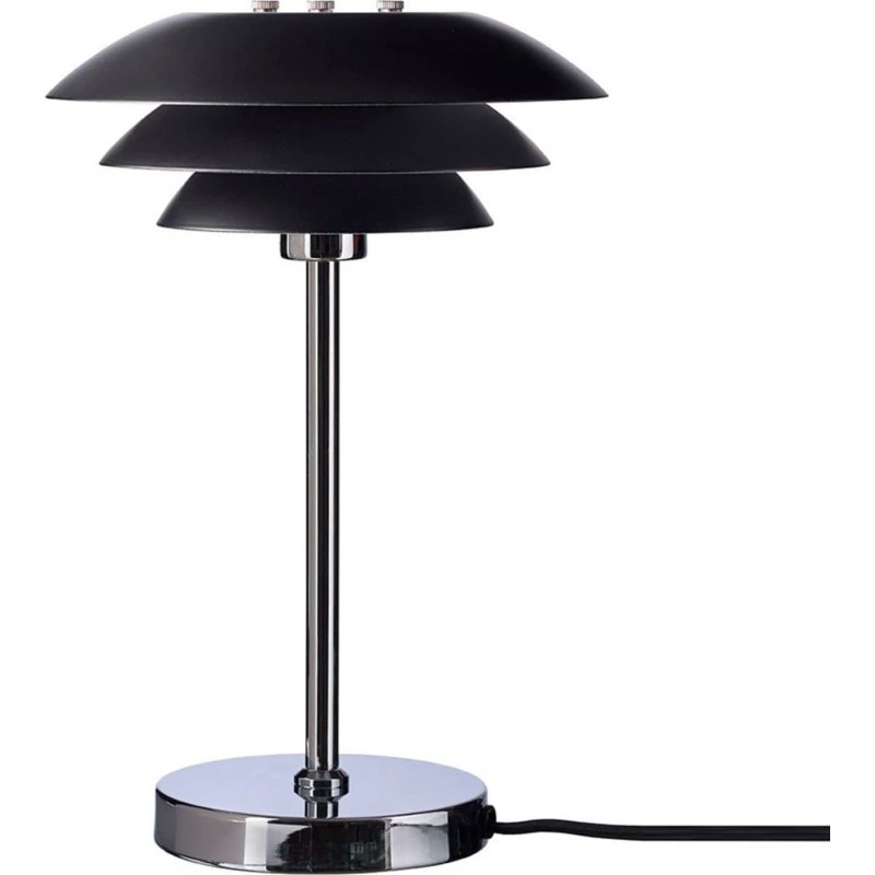 Dyberg Larsen DL20 Bordlampe - Sort/Krom