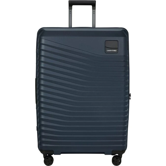 Samsonite Intuo 75 cm 4-hjuls udvidelig kuffert, sort
