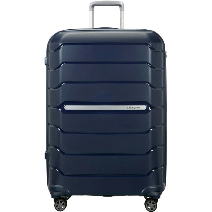 Samsonite Flux 75 cm ekspanderbar hardkuffert, blå