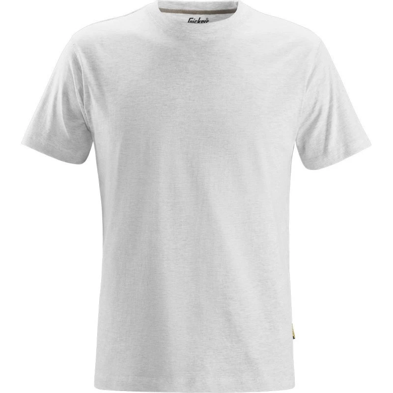 Snickers 2502 T-shirt, lysegrå, str. 3XL
