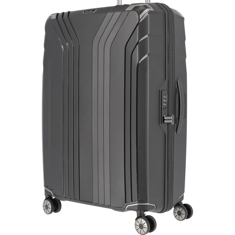 travelite Elvaa M 4-hjul trolley, 72–77 L, sort