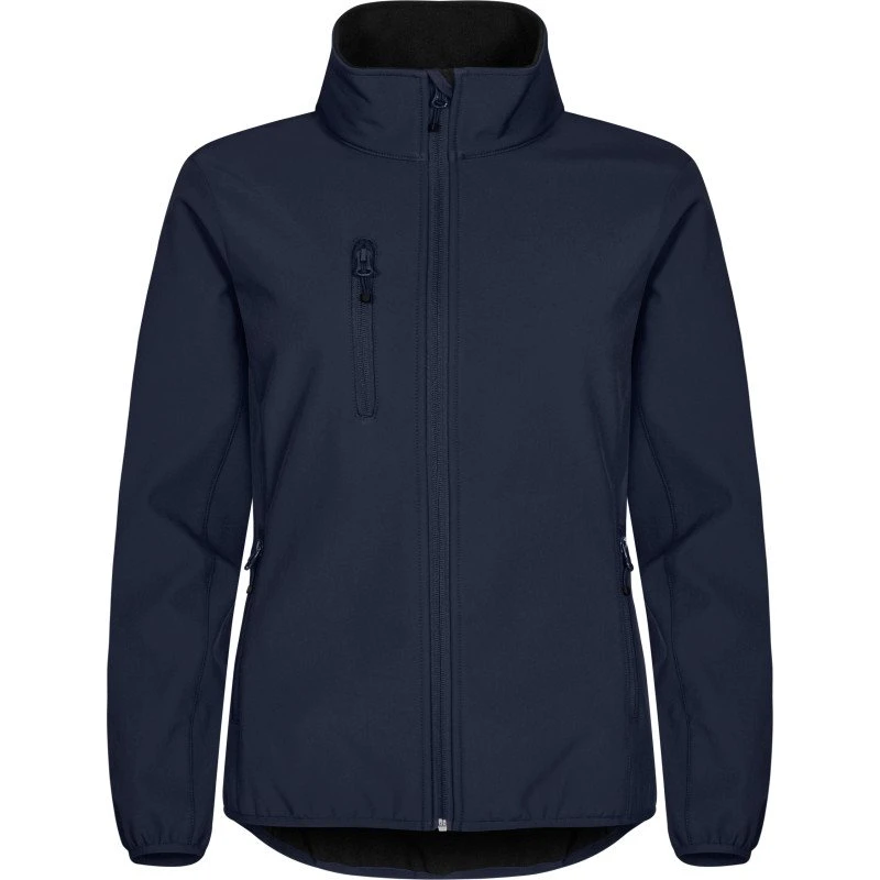Clique Classic softshell jakke dame, mørk marineblå, str. L