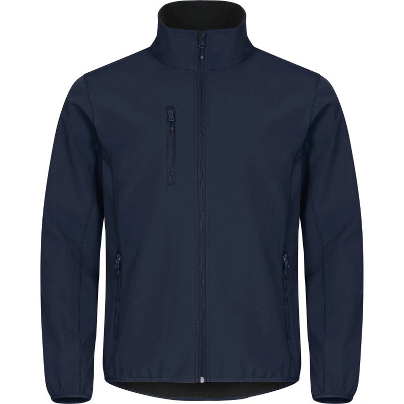 Clique Classic softshell jakke, mørk marineblå, str. M