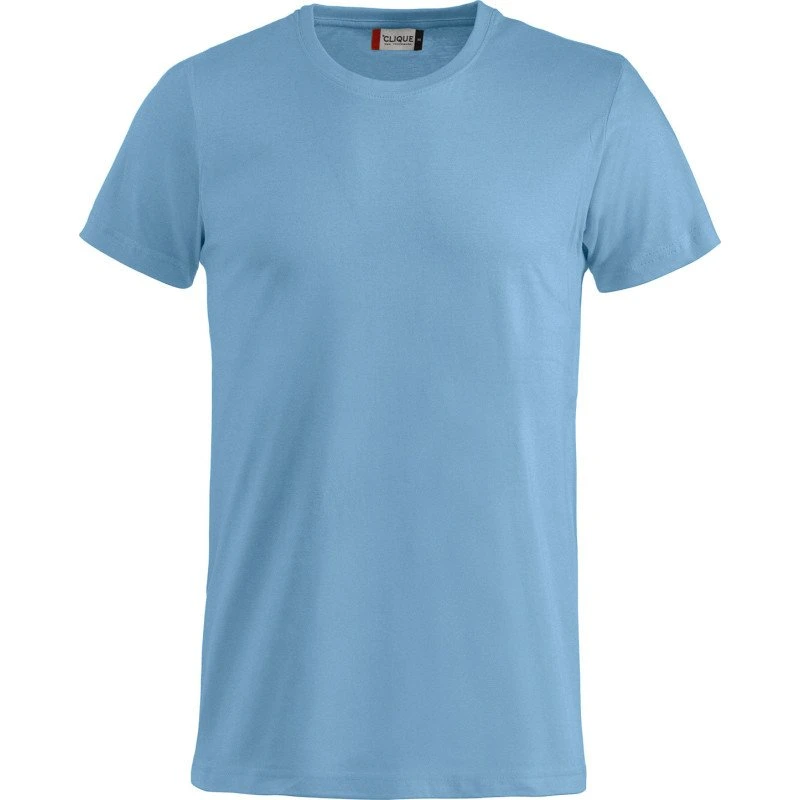 Clique Basic t-shirt, lys blå, str. 3XL