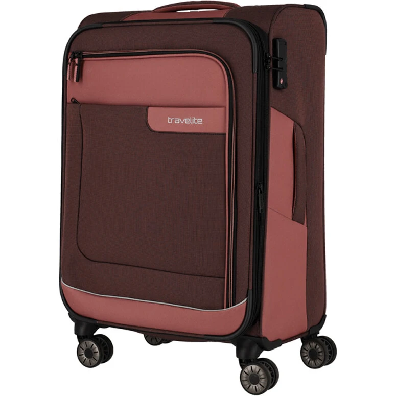 Travelite VIIA 4-hjul Trolley L 77 cm – Eucalyptus