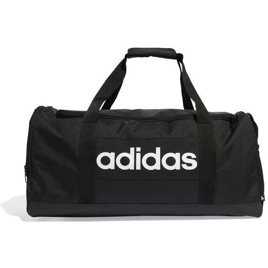 adidas Linear Duffel Medium - Sort/Hvid