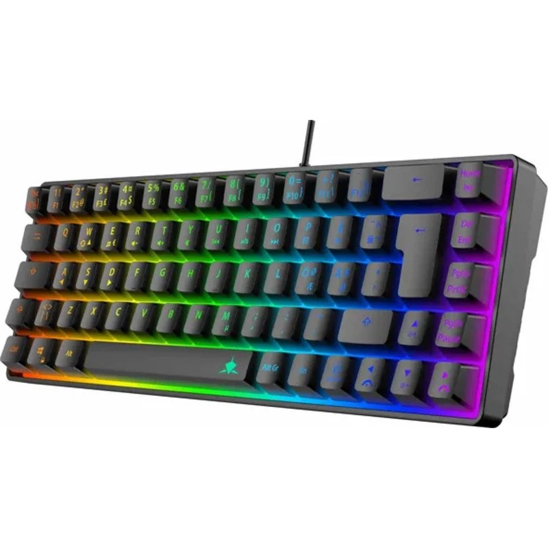 White Shark Ronin gaming tastatur med RGB-lys og 65% layout
