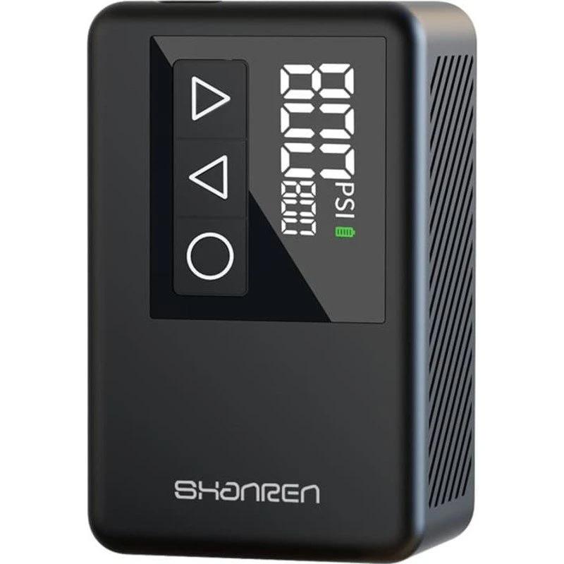 Shanren Mini Elektrisk Luftpumpe med Automatisk Stop
