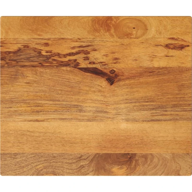 vidaXL Bordplade 60x50x3,8 cm i massivt mangotræ med egetræsfinish