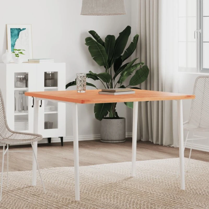 vidaXL Bordplade 90x90x2,5 cm i massivt bøgetræ