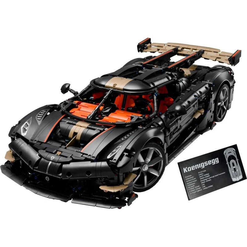LEGO Technic Koenigsegg Sadair's Spear-megabil 42232