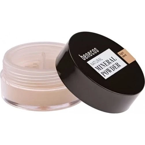 Benecos Naturlig Beauty Mineralpulver - Lys sandfarve, 6 g