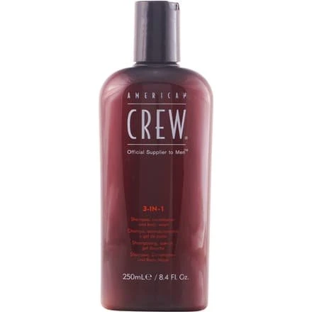 American Crew 3-i-1 Shampoo, Balsam & Showergel 250ml