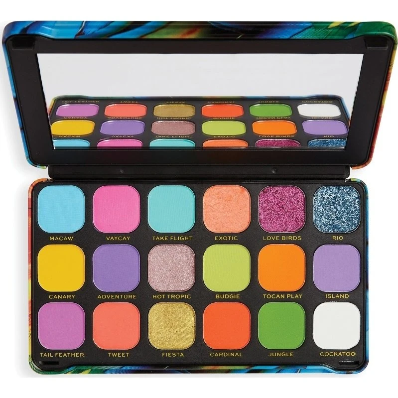 Makeup Revolution Forever Flawless Shadow Palette - Bird of Paradise